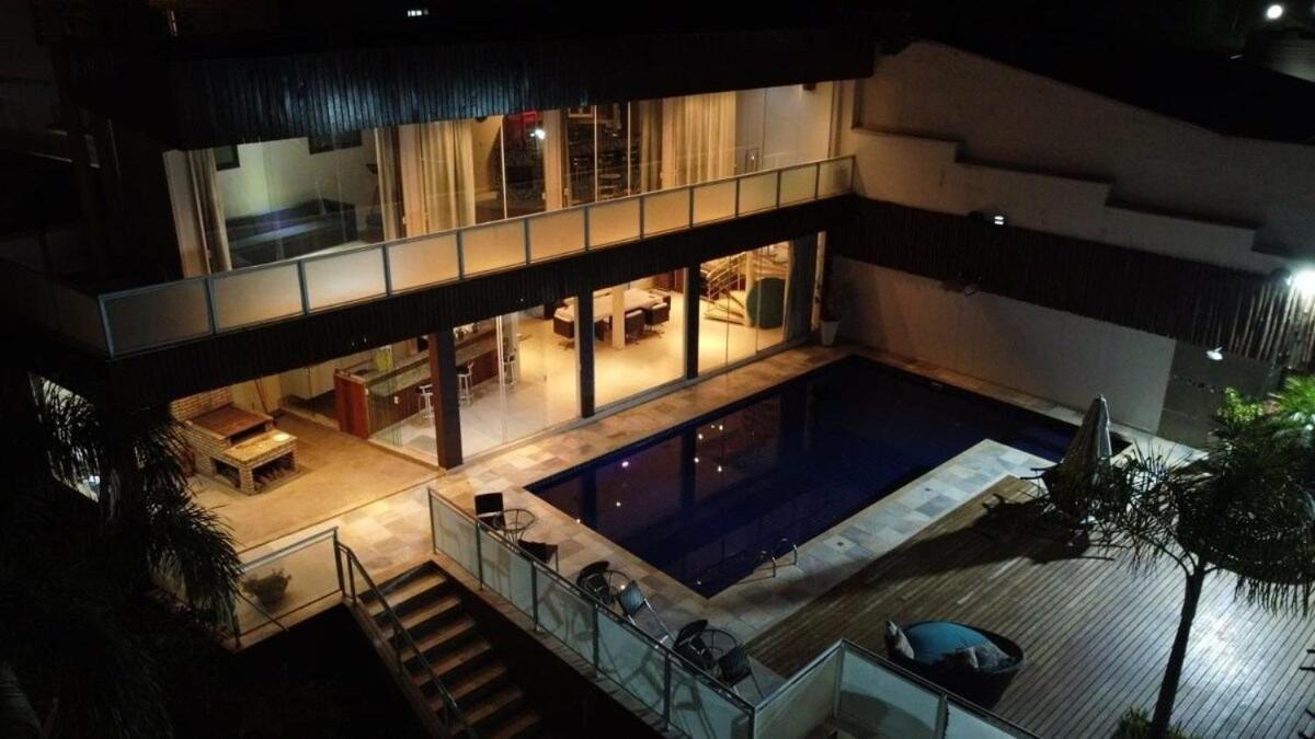 Mansao Casa Blanca Em Sao Roque C/ 5 Vagas Garagem Villa Exterior photo